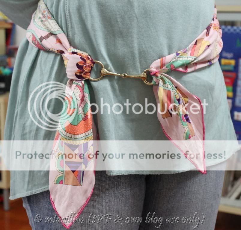 Mia's Armoire Play Time with Hermes Silks!